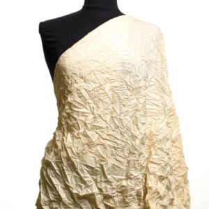 CRASH, WRINKLY, ANTIQUE WHITE