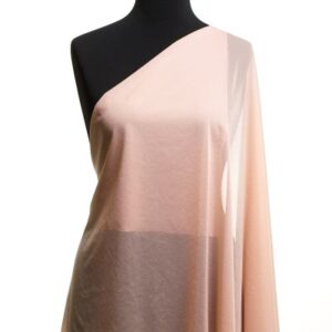 JERSEY, TRANSPARENT, PEACH